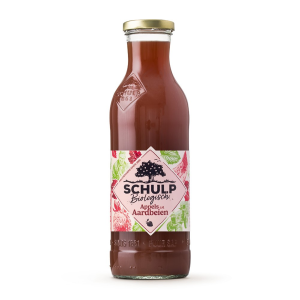 Appel-Aardbeiensap lokaal Schulp 750 ml