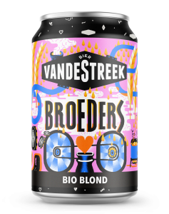 Bier Broeders Blond vandeStreek 330ml BIO Nederland