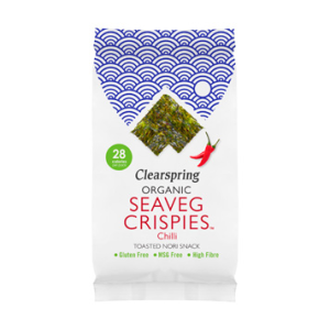 Seaveg Crispies Ginger Clearspring 4 gr