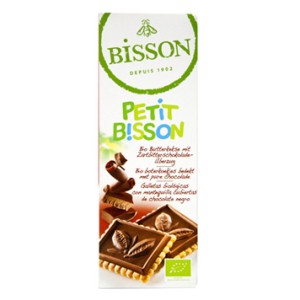 Biscuits met chocolade Bisson 150 gr