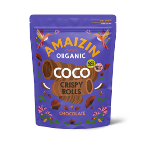 Coco Rolls Choco Crispy Amaizin 140 gr