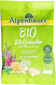Alpenbauer Kruidenbonbons honing 90 gr