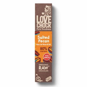 Lovechock Salted pecan raw 40 gr