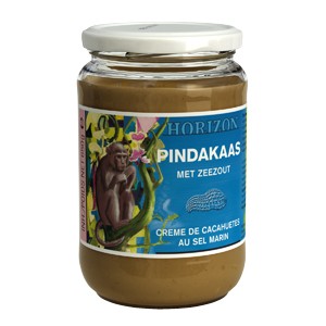 Pindakaas m.zout Horizon 650 gr