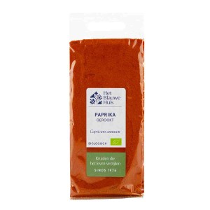 Paprika poeder gerookt 30 gr Blauwe Huis