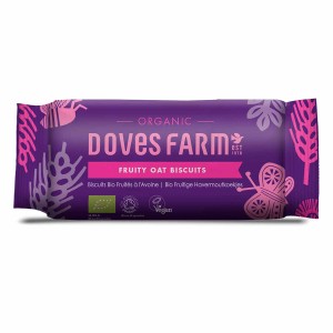 Doves Farm Biscuits Fruity Oat (rozijnen) 200 gr