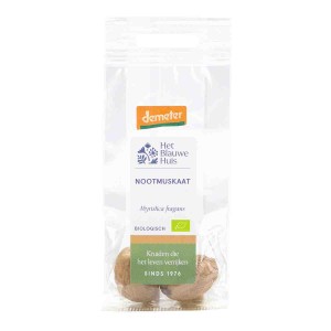 Nootmuskaat bol 10 gr Blauwe Huis