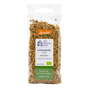 Koriander heel gedroogd 30 gr Blauwe Huis