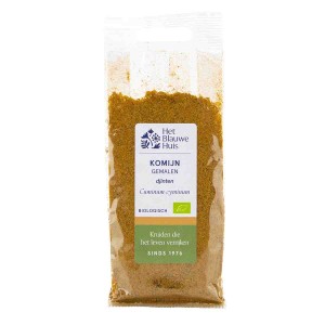 Komijnzaad gemalen 25 gr Blauwe Huis