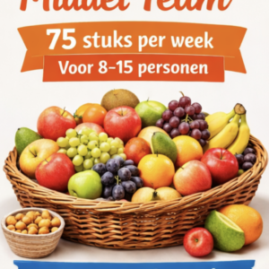 Werkfruit – Midden Team (75 stuks per week)