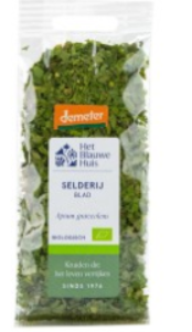 Selderij blad gedroogd