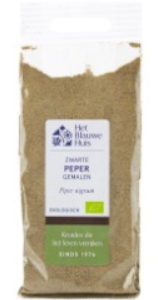 Peper zwart gemalen